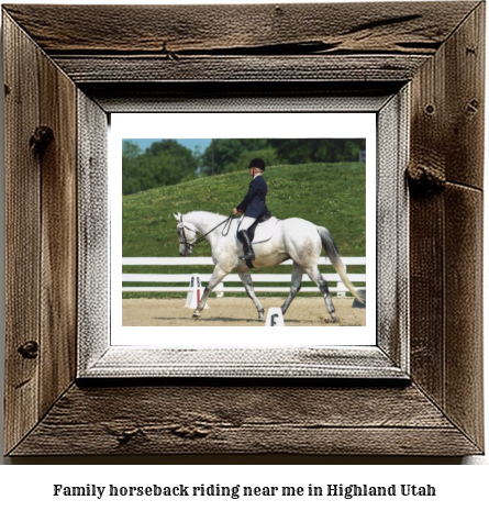 family horseback riding near me in Highland, Utah